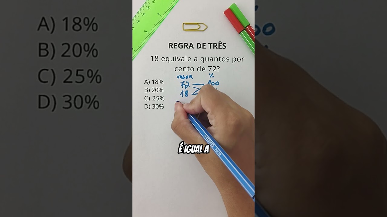 Regra de Três na Matemática