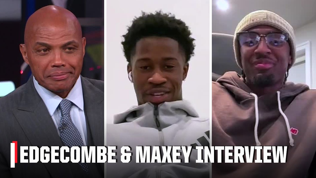 VJ Edgecombe & Tyrese Maxey Share Exclusive Insights on Inside the NBA π