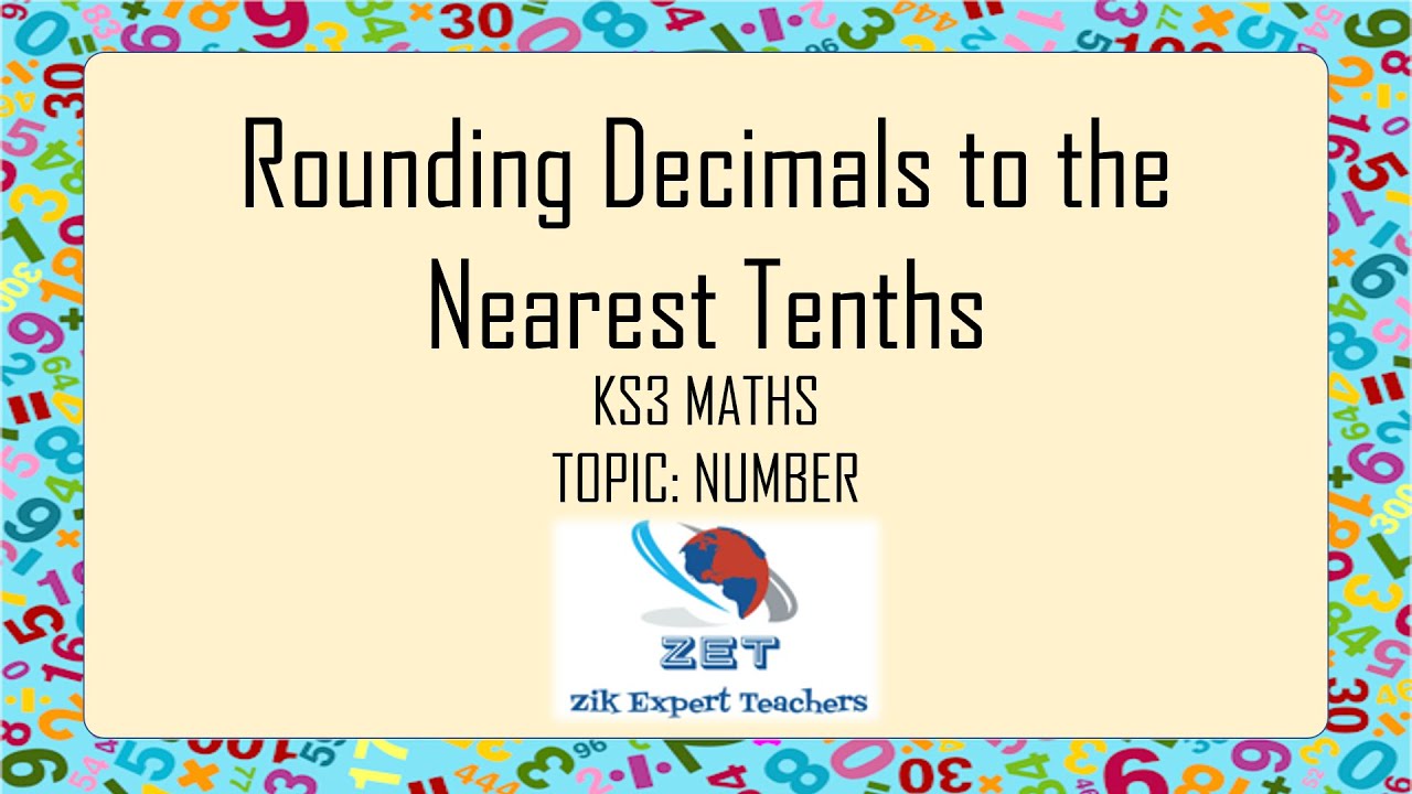 Rounding Decimals to the Nearest Tenth 📏