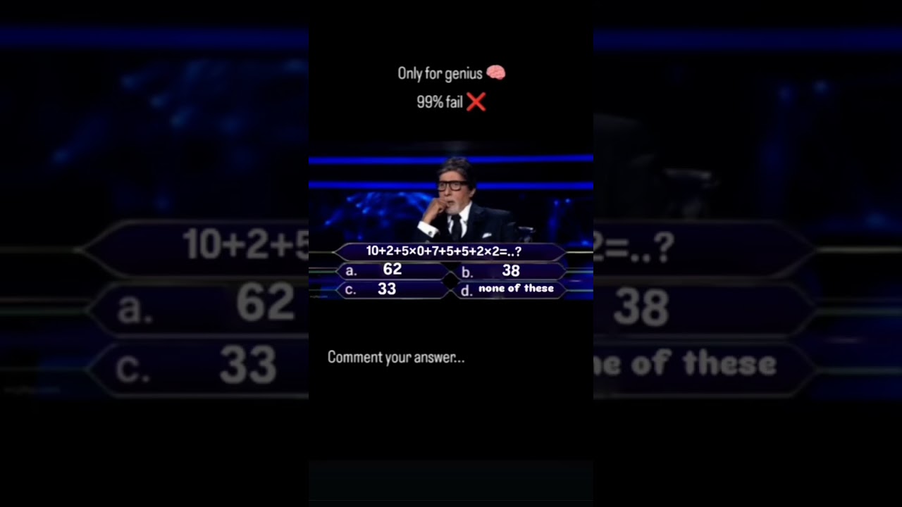 Only Geniuses Can Solve This Brain-Teasing Math Challenge 🧠