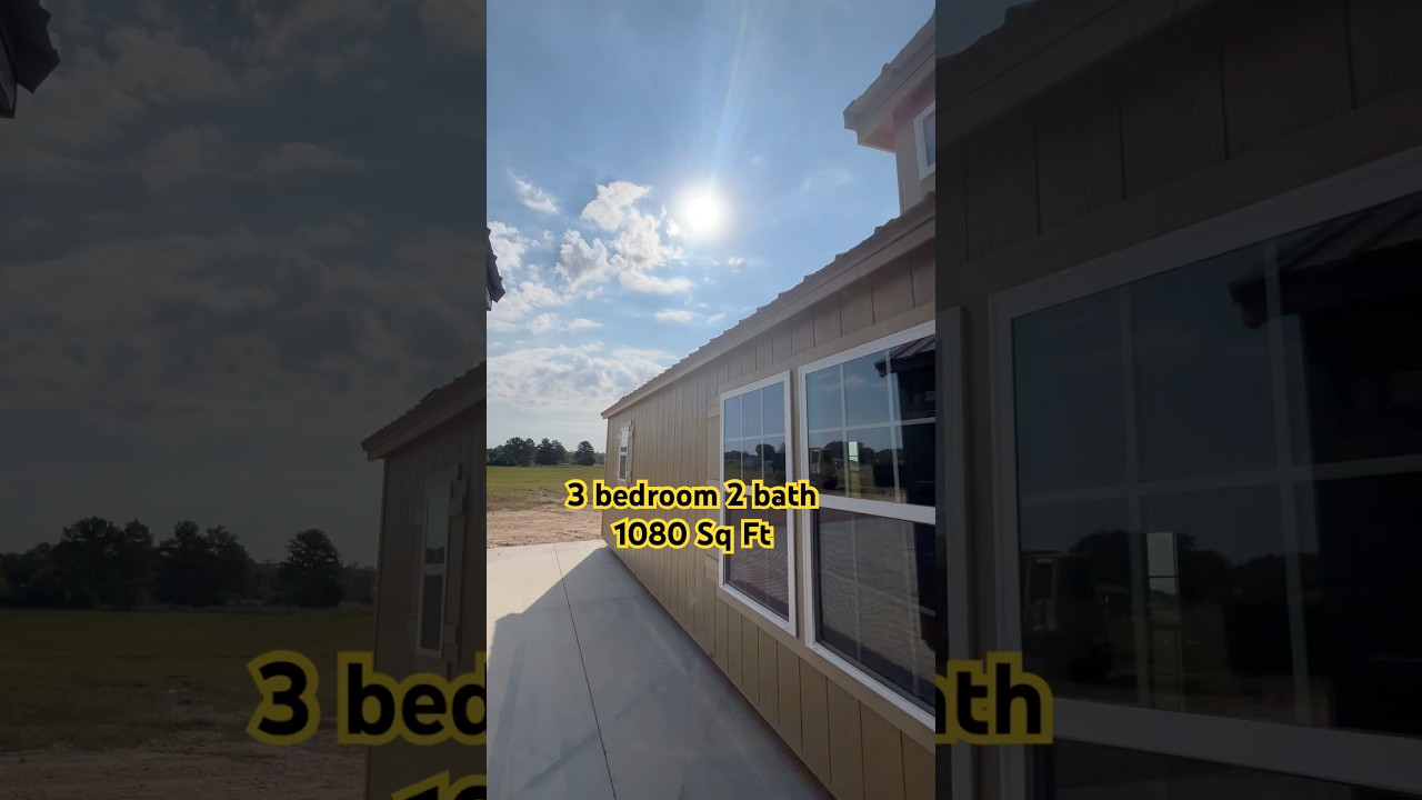 18x60 3BR/2BA Tiny Home 🏡