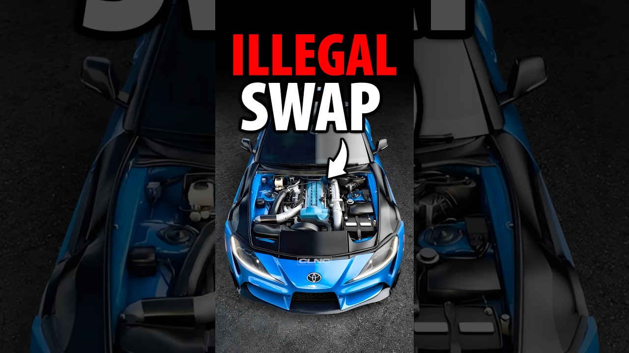 He Swapped a 2JZ into a New Supra π