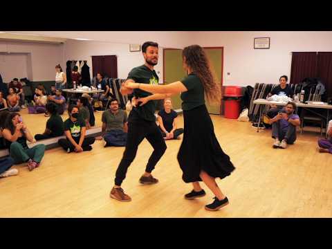 Forró Universitário: Ana Flávia & Lucas dance demonstration at the Forró New York Weekend Festival