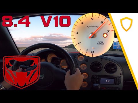 Dodge Viper SRT10 - 300+ KPH ON GERMAN AUTOBAHN!