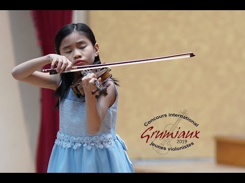 Nguyen Le NGUYEN - 10 yo - Vietnam - 1st Prize - International Grumiaux Competition 2019