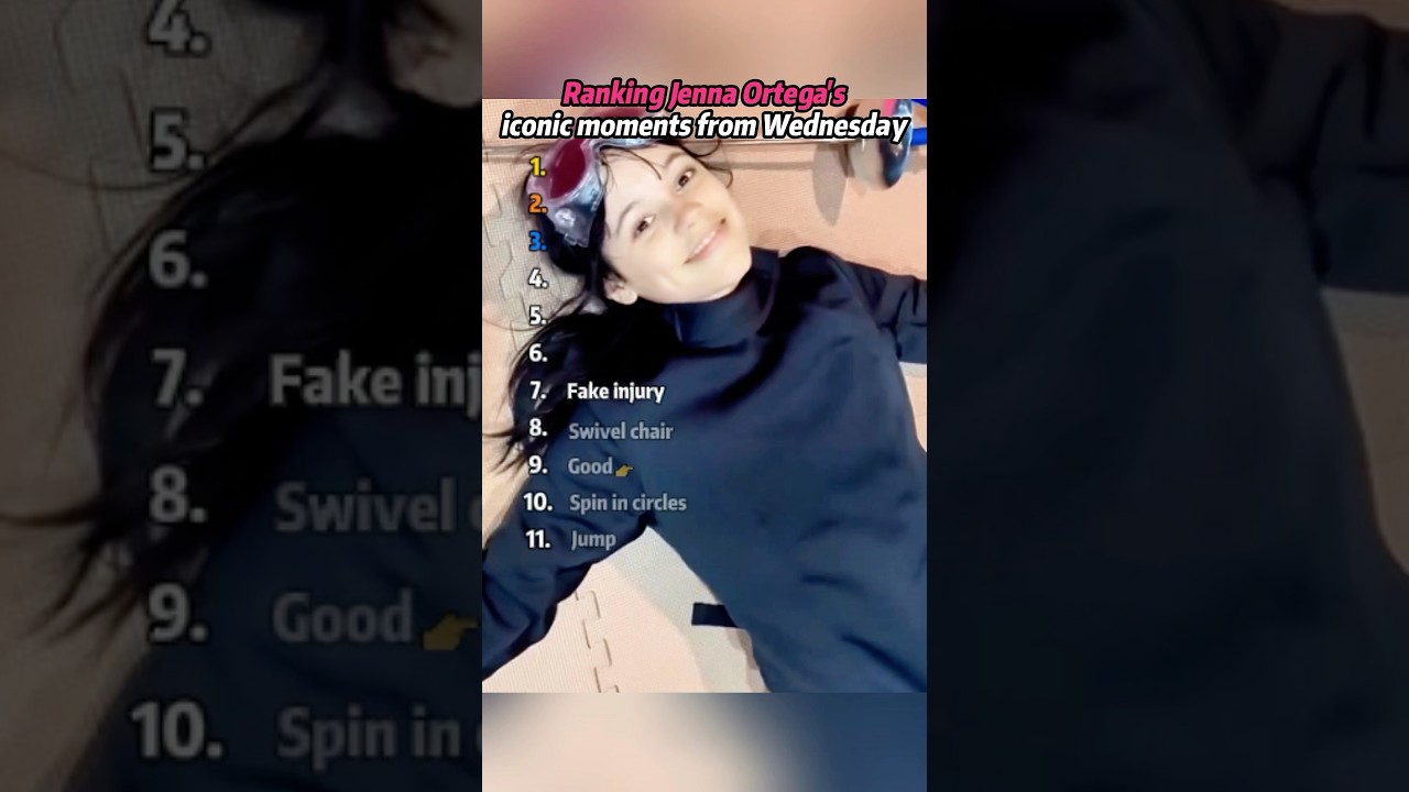 Top Jenna Ortega Moments from Wednesday 🌟