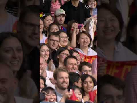 One for the history books? 👀🏓#Olympics #TableTennis