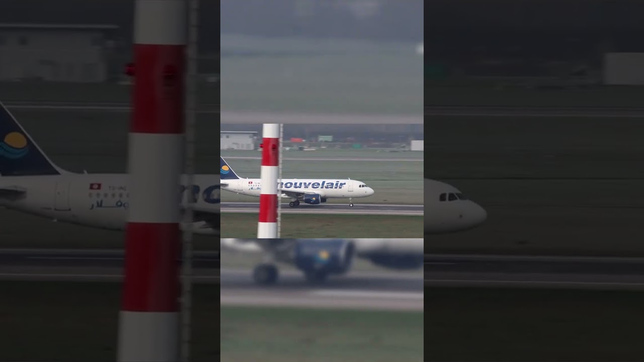 Nouvelair A320 at DUS EDDL ✈️