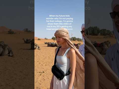 A girls gotta do what a girls gotta do #travel #morocco #digitalnomads