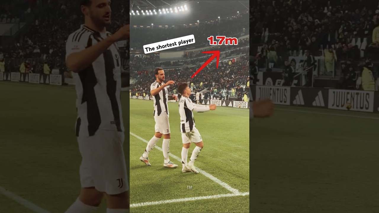 Is Francisco Conceicao the Shortest Player? 🤔