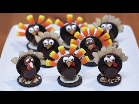 How to Make Oreo Turkeys | Easy Oreo Turkey Treats