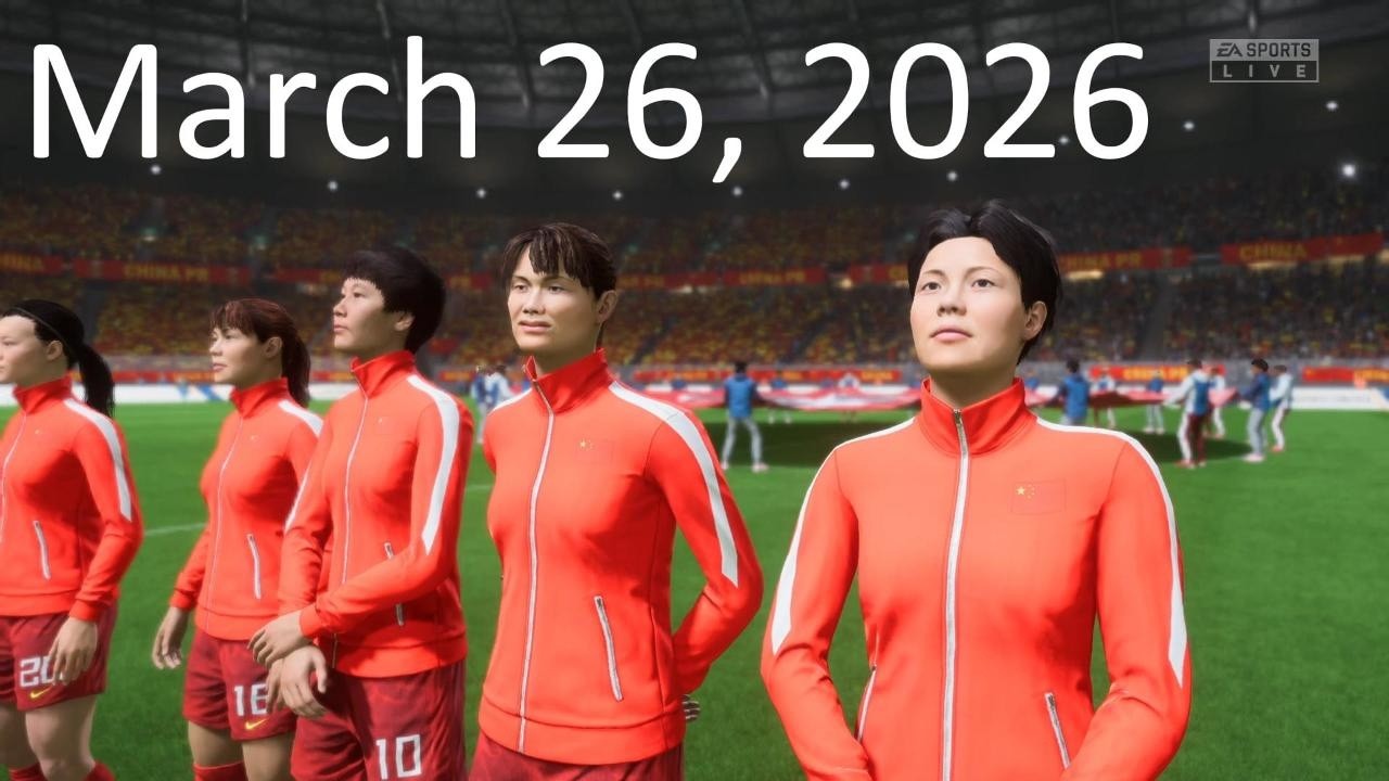 March 26, 2026 - China vs Spain - Women's International Friendly - FIFA 23 Gameplay