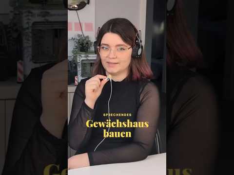 Sprechendes Gewächshaus mit ESP32 bauen ✨ was fehlt noch? #arduino #programmieren