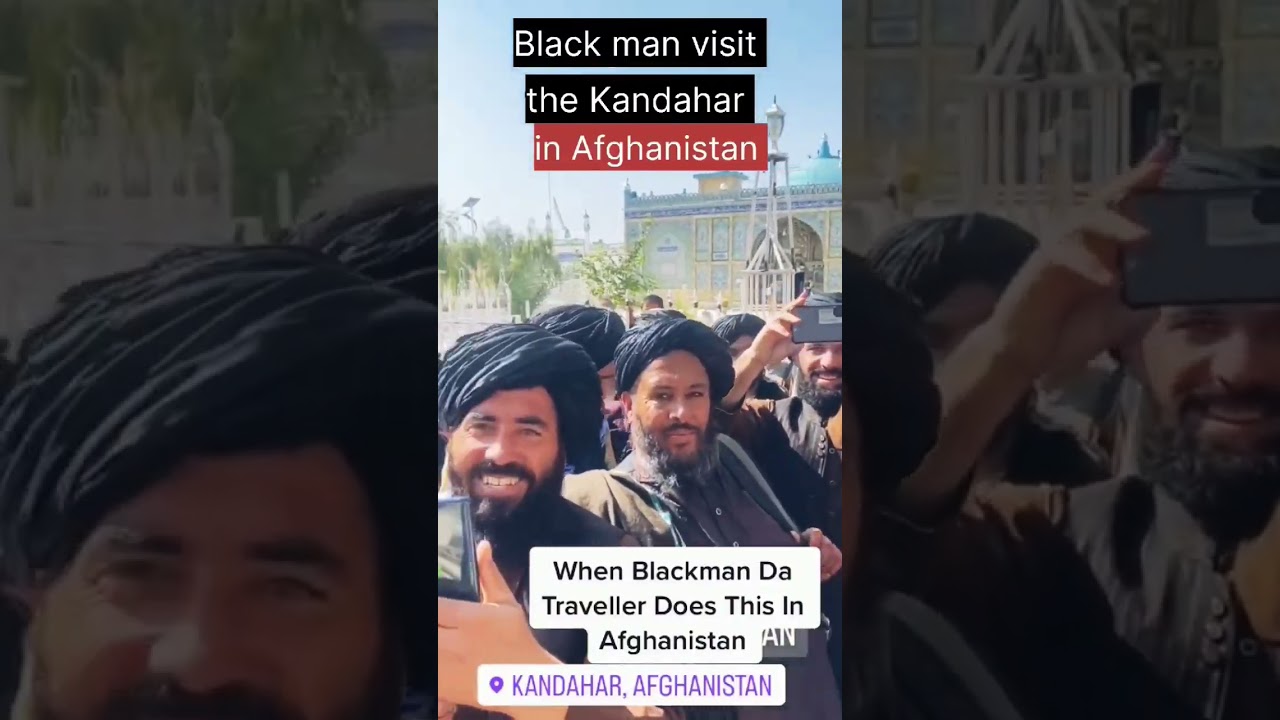 Black Man's Journey in Taliban-Affected Afghanistan 🌍