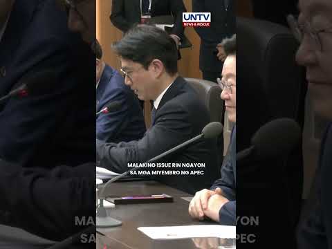 Problema sa paglobo ng aging population, isa sa mga tinalakay sa APEC Summit 2025