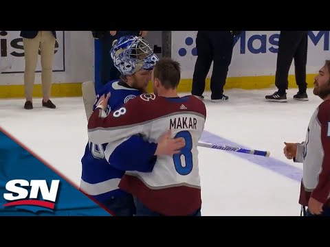 Avalanche & Lightning Shake Hands After Six-Game Series π