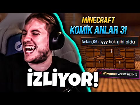 RRaenee Minecraft Hardcore 3 Editimi İzliyor! (KICK CHAT vs. RRAENEE 🤬🤣)
