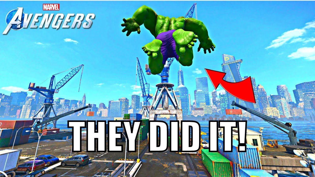 Hulk Gets Super Jump in Marvel's Avengers 🏃‍♂️