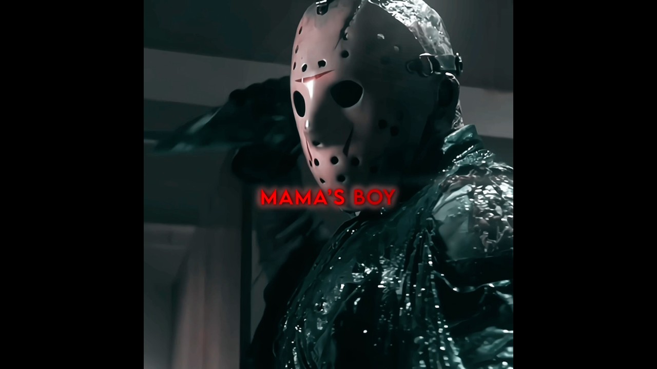 Epic Jason Voorhees Edit 🎬 | 'Mama’s Boy' by Dominic Fike (SLOWED) | Horror Vibes