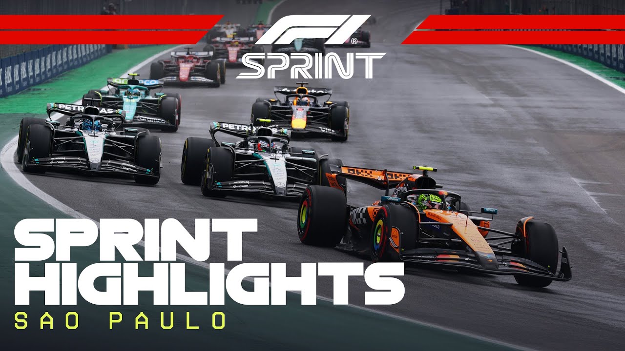 2025 Sao Paulo GP Sprint Highlights 🏎️