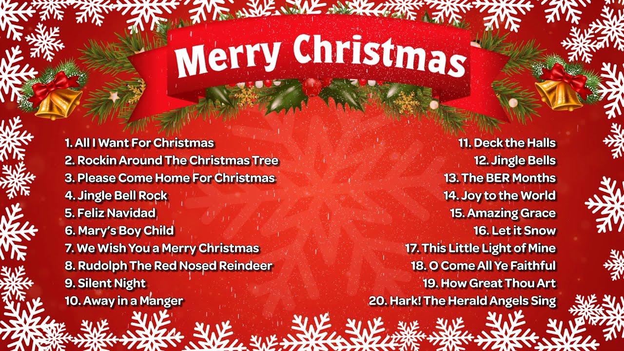 Top 50 Christmas Songs π Classic Holiday Playlist