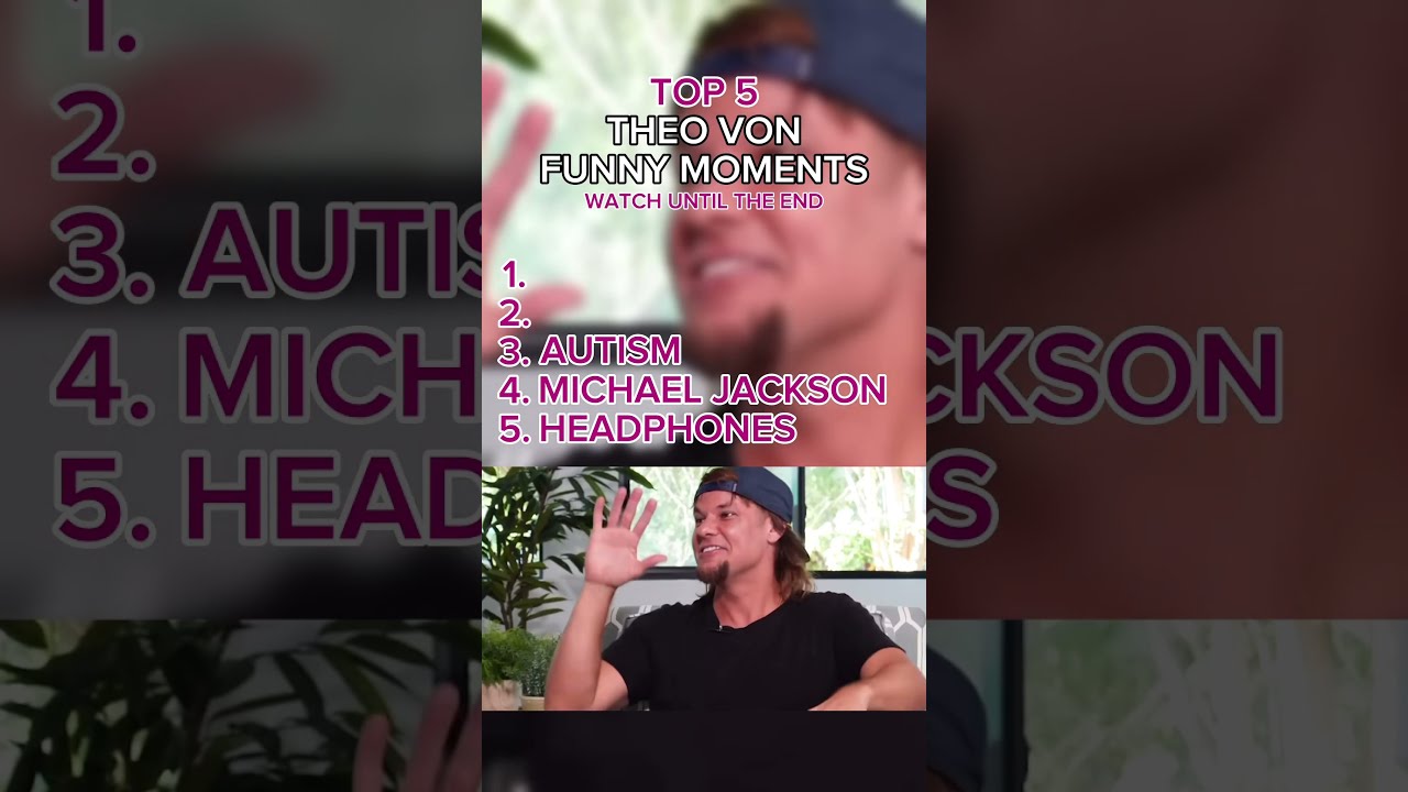 Top 5 Hilarious Theo Von Moments 😂