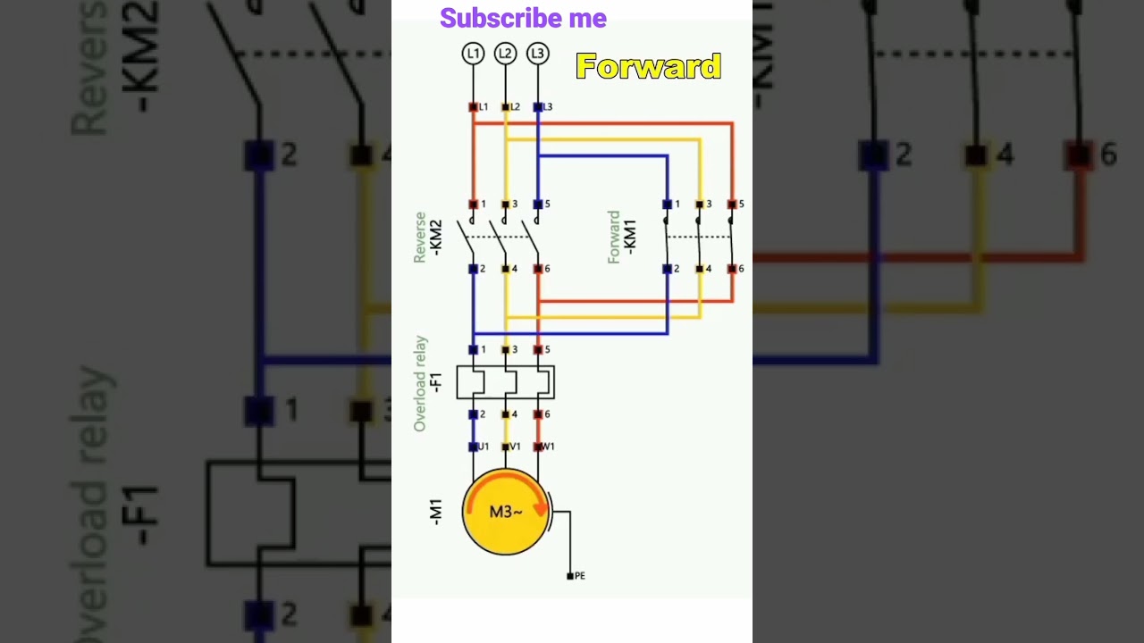 Forward & Reverse Circuit Diagram