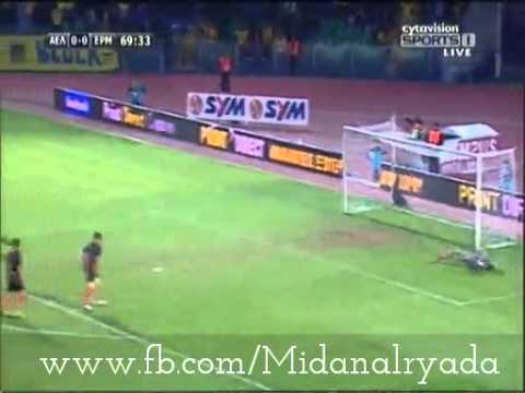 Miss open net : ex fulham & porto Orlando Braga لاعب بورتو السابق يهدر هدفا والمرمي مفتوح