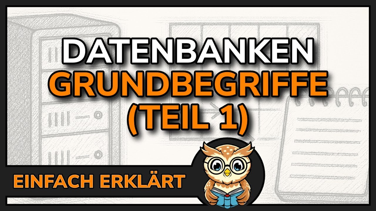 Datenbanken einfach erklärt: Grundlagen der Datenspeicherung in Tabellen 🗃️