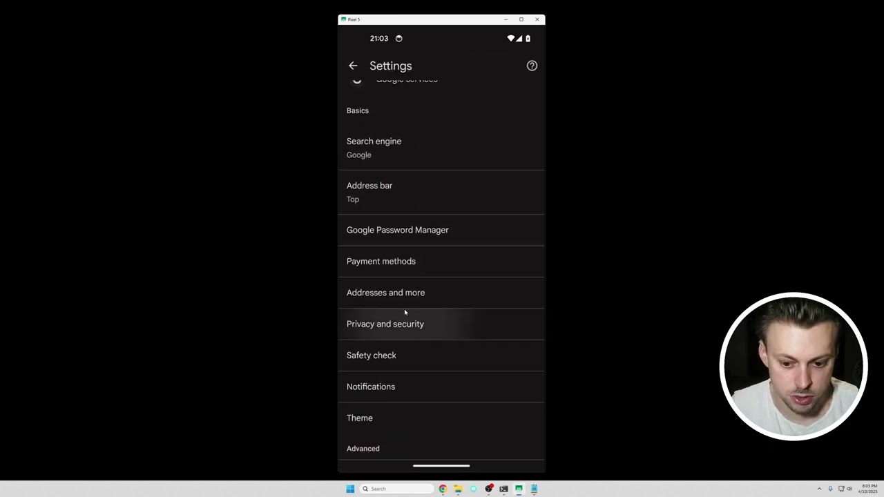 Block Third-Party Cookies in Chrome App
