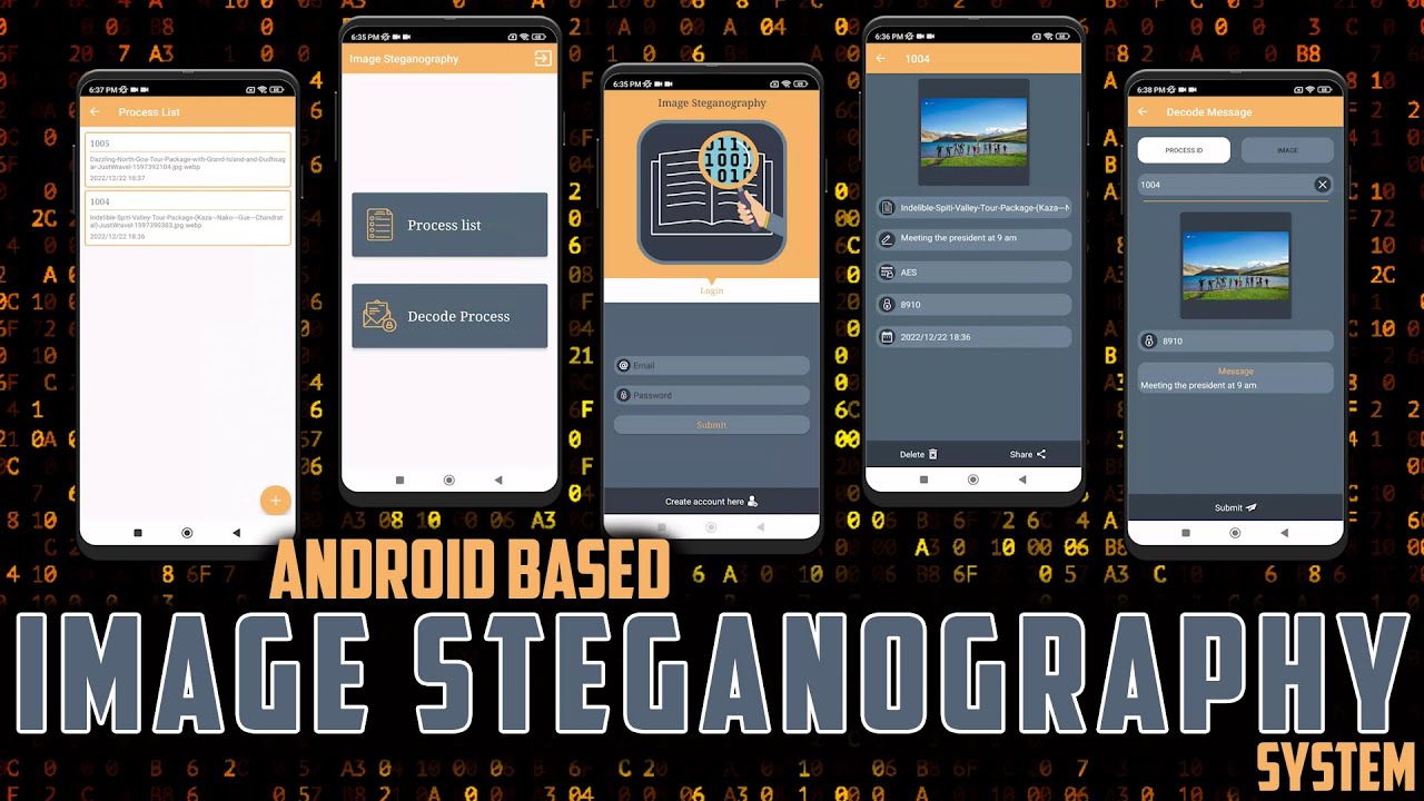 Innovative Android Image Steganography System for Secure Data Hiding 📱