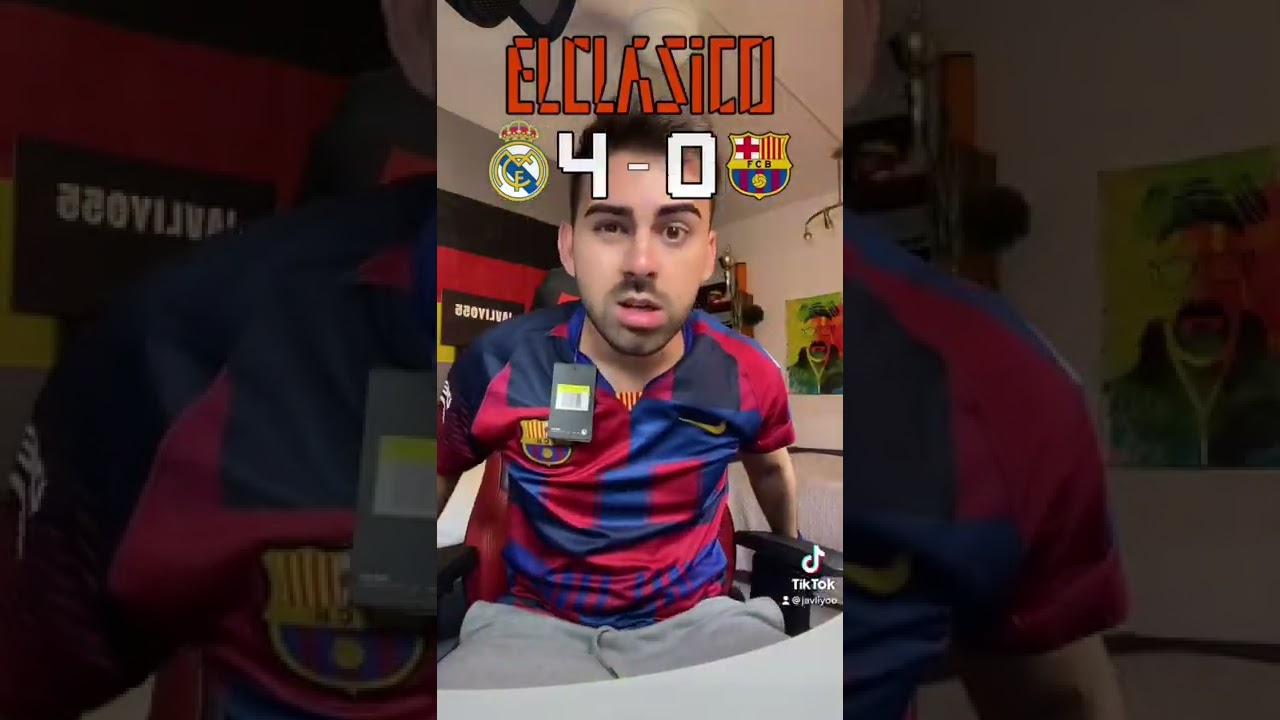 Madridista se vuelve loco por un filtro