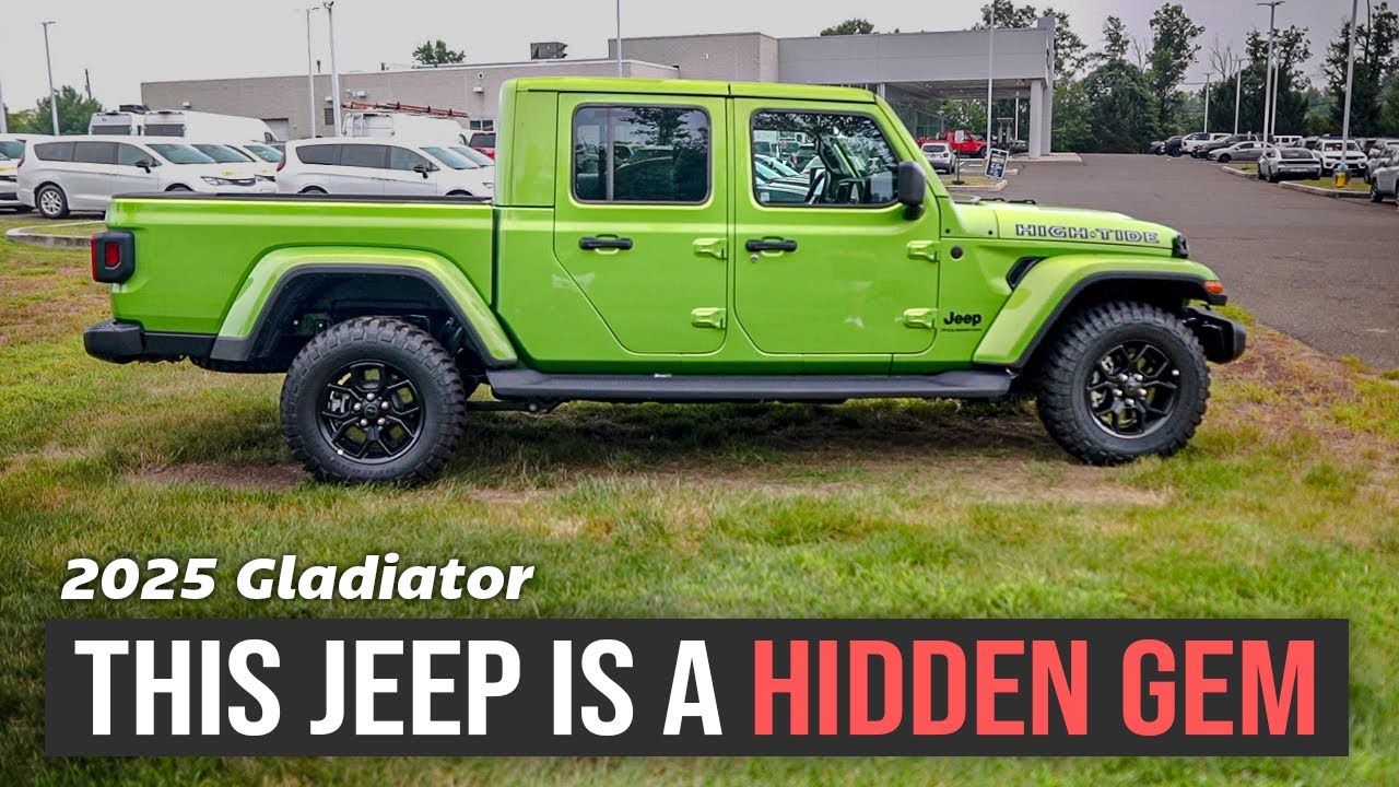 2025 Jeep Gladiator High Tide: A Hidden Gem 🚙