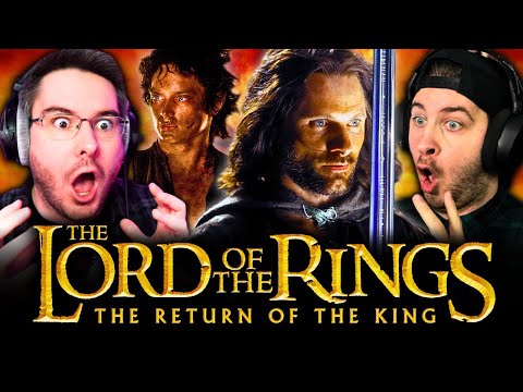 OUR FIRST TIME WATCHING *THE LORD OF THE RINGS: THE RETURN OF THE KING* (EXTENDED REACTION)