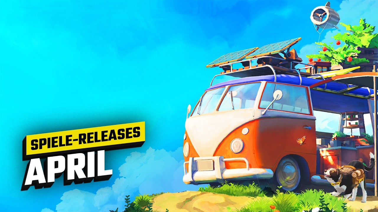 Spiele-Releases im April 2026 für PC & Konsolen 🎮