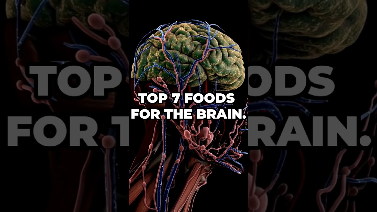 7 Foods to Boost Memory & Focus 🧠
