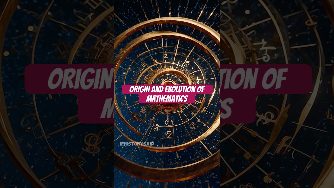 The Origin and Evolution of Mathematics