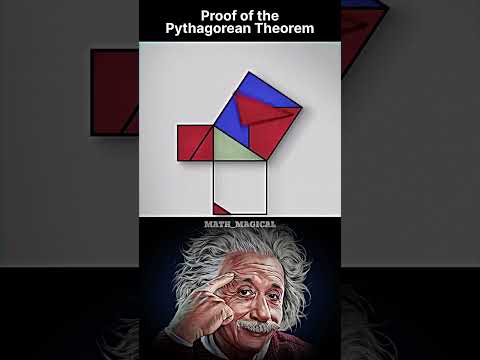 Magically figure out Pythagorean Theorem #maths #shorts