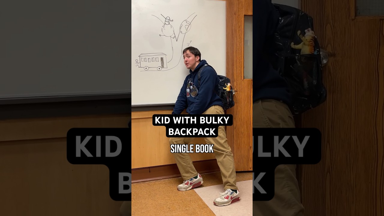 Why Heavy School Bags Could Cause Serious Back Problems in Your 20s 🚶‍♂️
