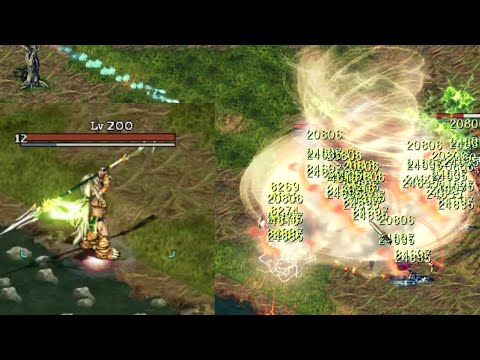 200레벨 대위덕명왕으로 사냥 시작! 🎯