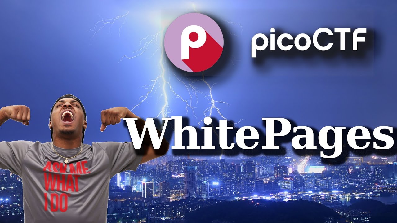 PicoCTF Walkthru [59] - WhitePages (Steganography)