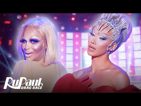 Plastique Tiara & Roxxxy Andrewsā Diana Ross Lip Sync 𤩠RuPaulās Drag Race All Stars 9