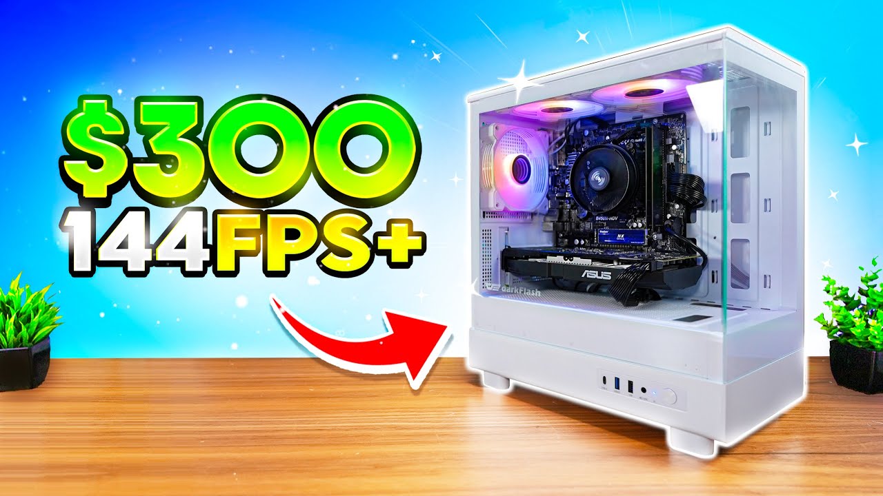I Built an Epic $300 Gaming PC – You Won't Believe the Performance! 🎮