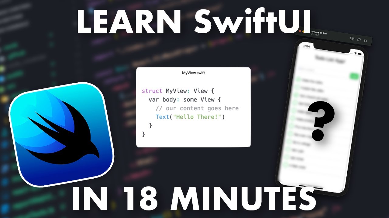Master SwiftUI in Just 18 Minutes ⏱️