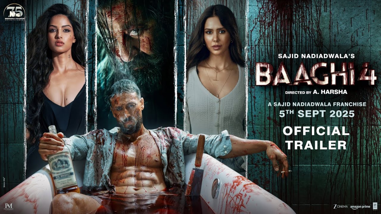 Baaghi 4 Trailer: Tiger, Sanjay & Harnaaz in a Love & Action Saga