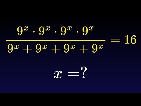 Germany | An Engaging Exponential Algebra Problem Explained