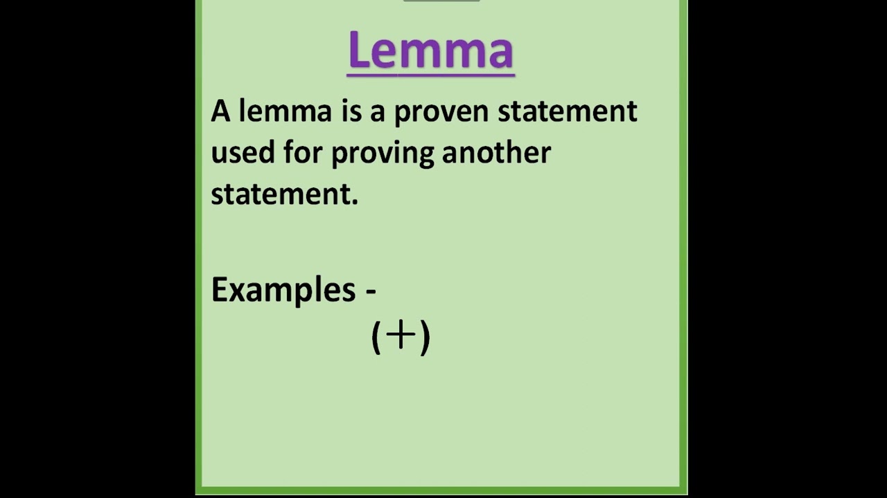 Understanding Lemma in Real Numbers - Class 10 Maths Chapter 1