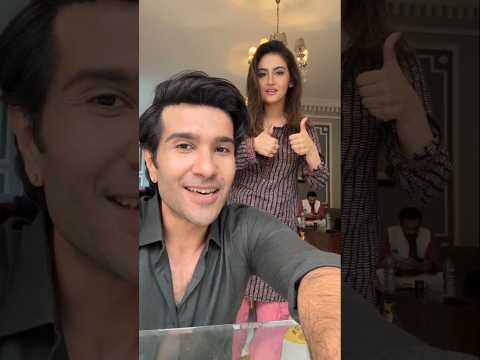 Hiba Bukhari Feroz Khan New Drama BTS #hibabukhari #ferozekhan #pakistaniactress #newdrama #shorts