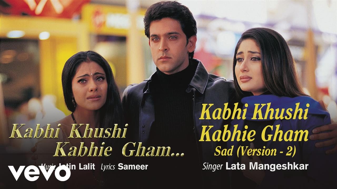 Emotional Version of Kabhi Khushi Kabhie Gham Title Track 🎶 | Shahrukh Khan & Lata Mangeshkar