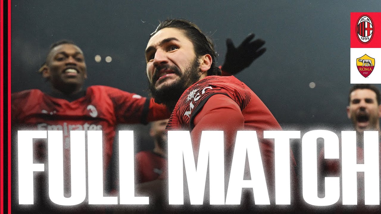 AC Milan's Dominant 3-1 Victory Over Roma | Full Match Highlights ⚔️